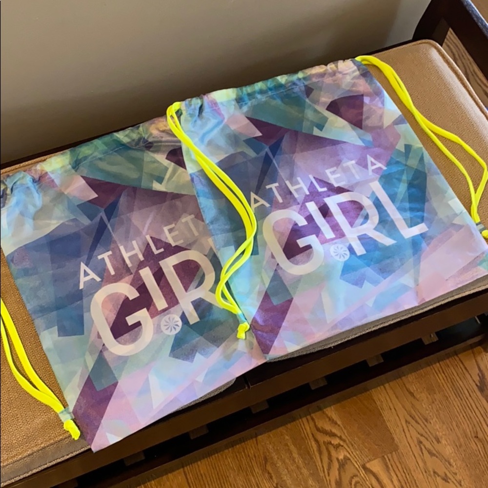 Athleta Drawstring Bags